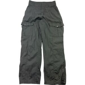 Gestuz Green NeenaGZ HW Cargo Cotton Pants Women's Size 40